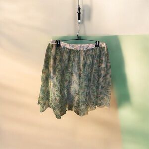 LC Lauren Conrad X Disney floral tulle skirt size XL